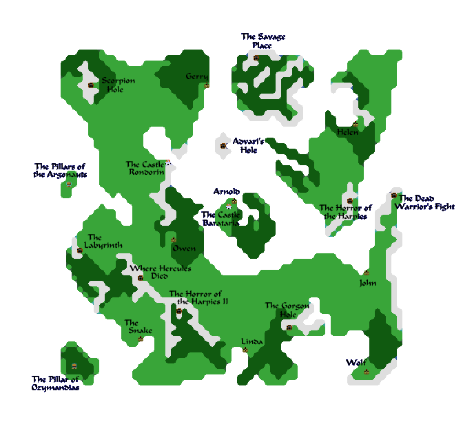 Map:Lands of The Feudal Lords